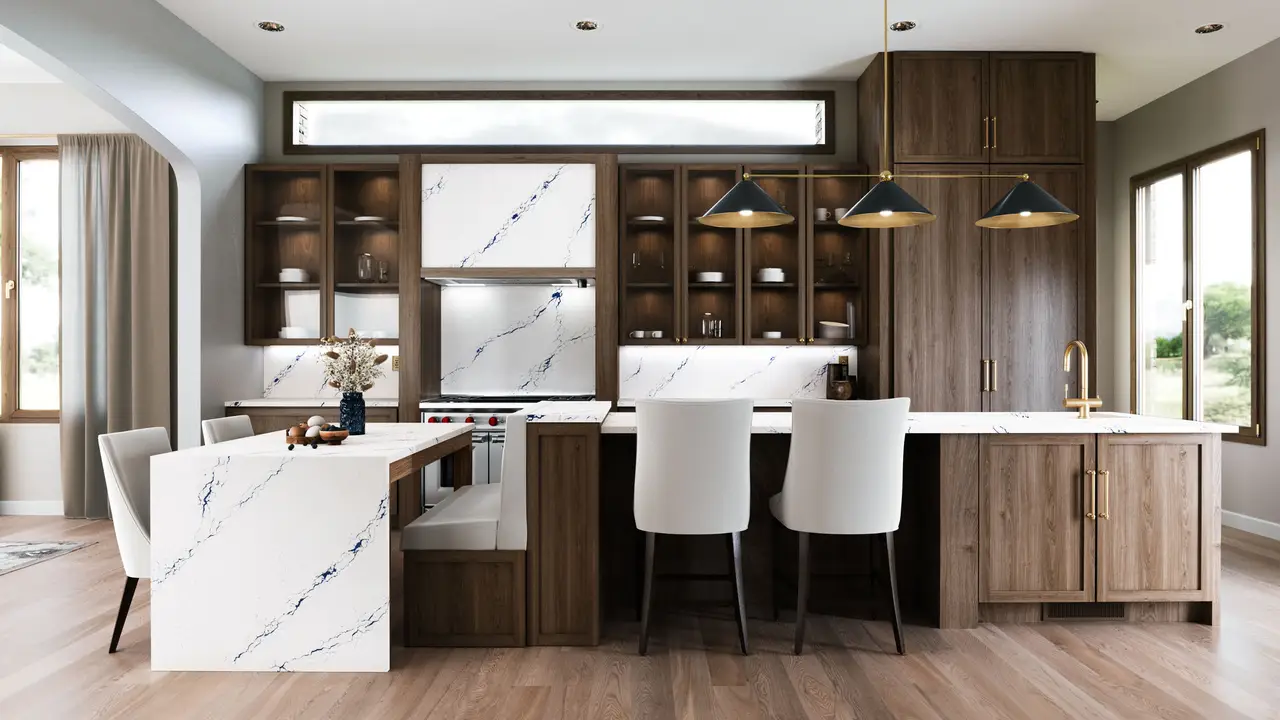 Inverness Cobalt™ Design Detail Slab Inspiration