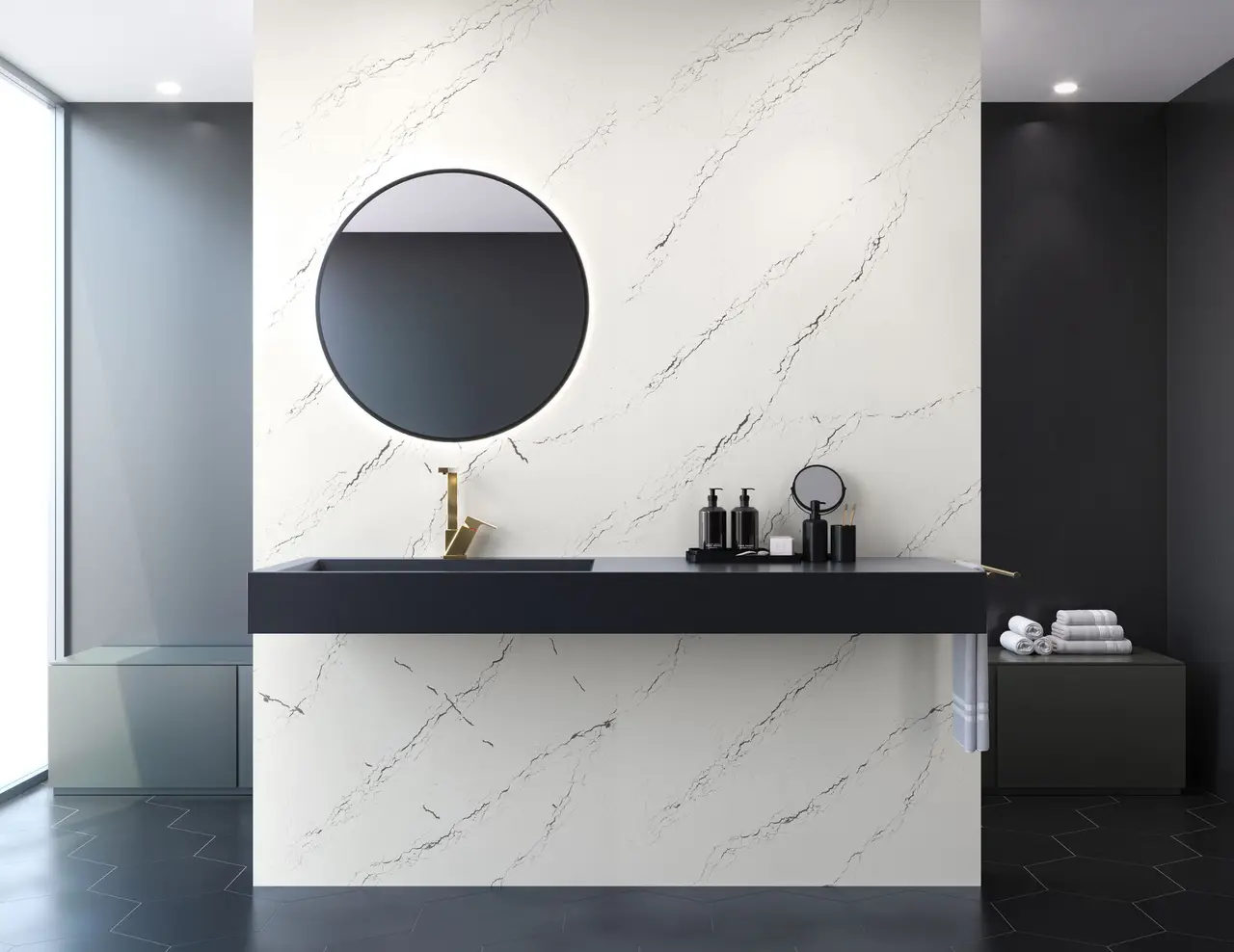 Inverness Platinum™ Design Detail Slab Inspiration