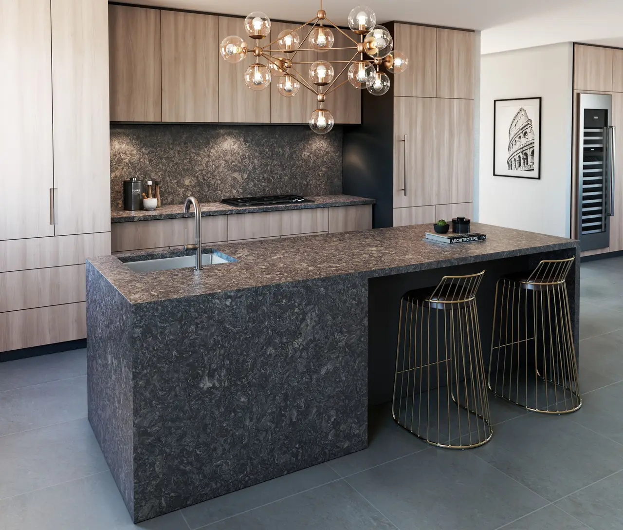 Ashbourne Matte™ Design Detail Slab Inspiration