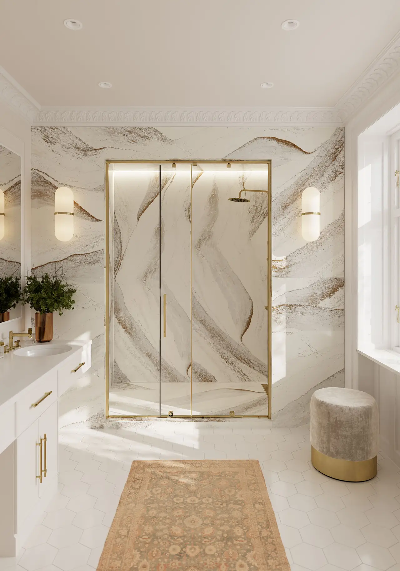 Windsor Brass™ Design Detail Slab Inspiration