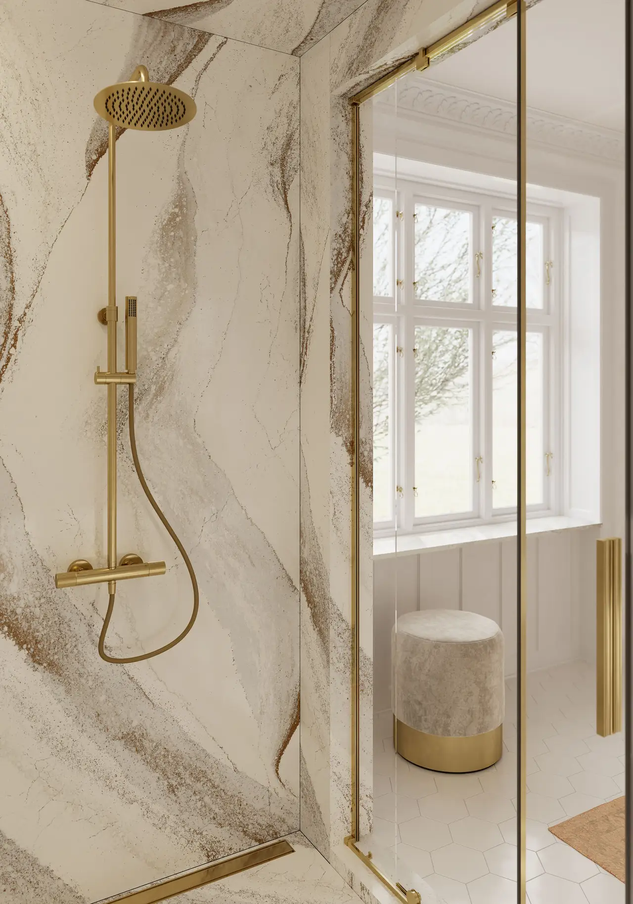 Windsor Brass™ Design Detail Slab Inspiration